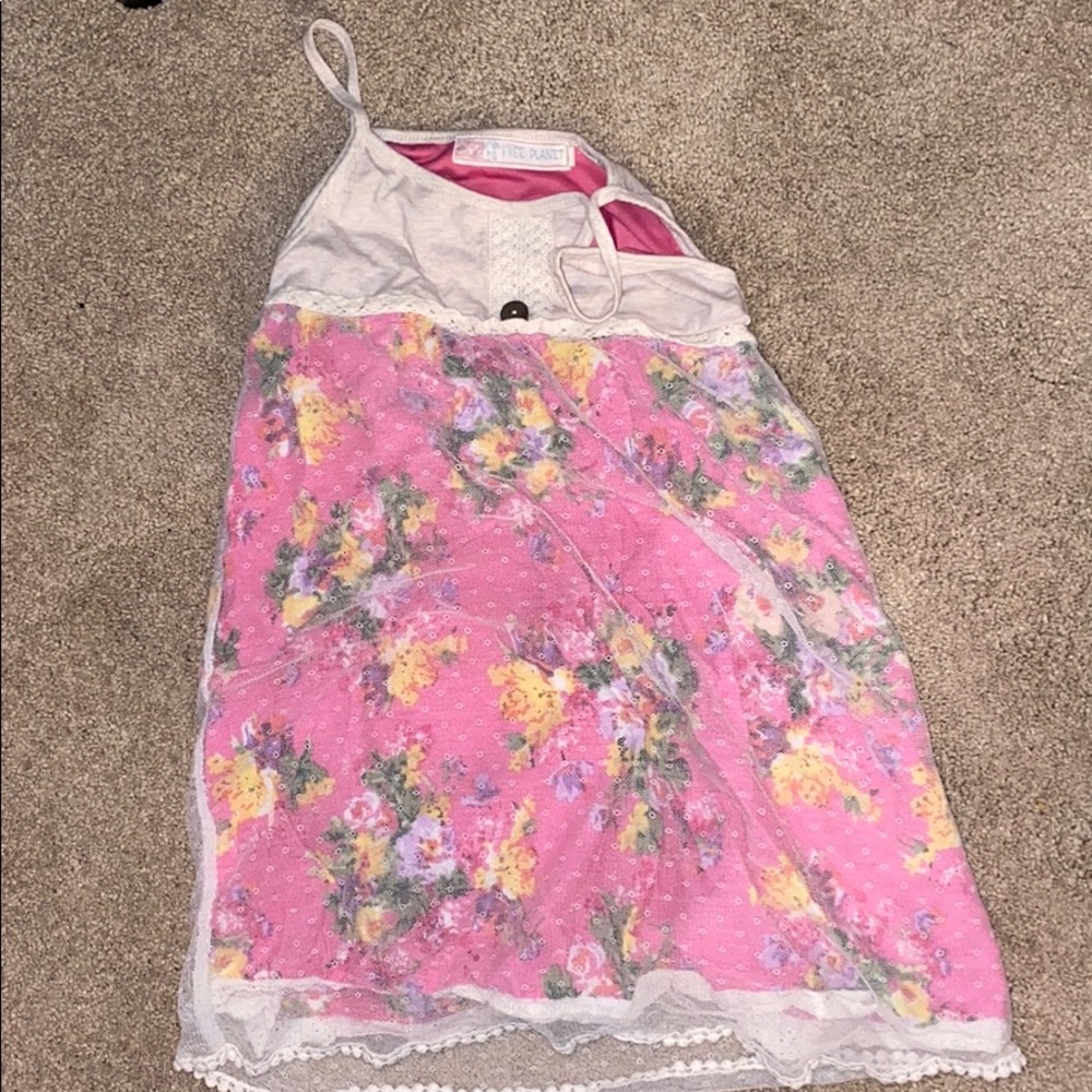 free planet floral dress